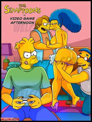 Porn comic Simpsons. Chapter 45. Os Simptoons. WC TF