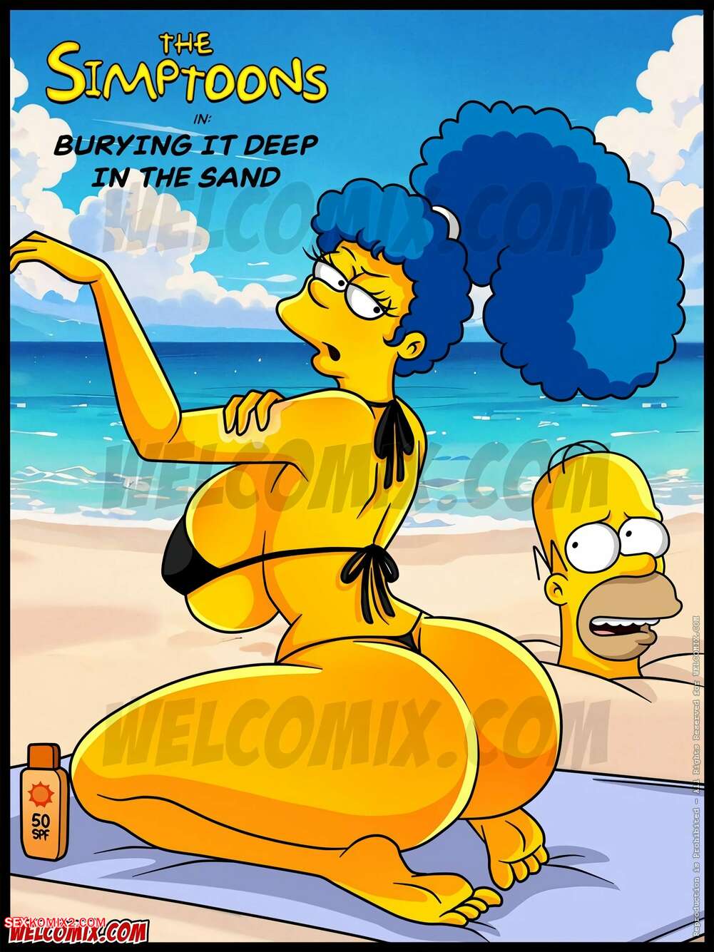 Porn comic Simpsons. Chapter 51. Os Simptoons. WC TF