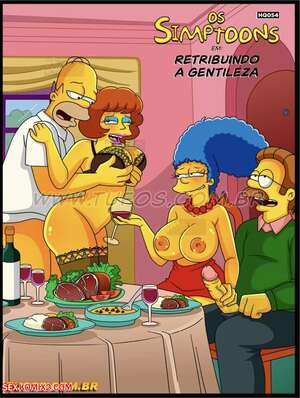 Porn comic Simpsons. Chapter 54. Os Simptoons. WC TF
