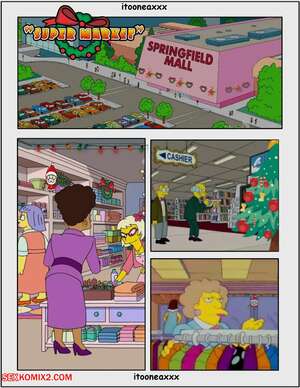Porn comic Simpsons Comics. Chapter 12. Super Market. IToonEAXXX.