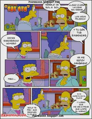 Porn comic Simpsons Comics. IToonEAXXX. Chapter 6. The Gym