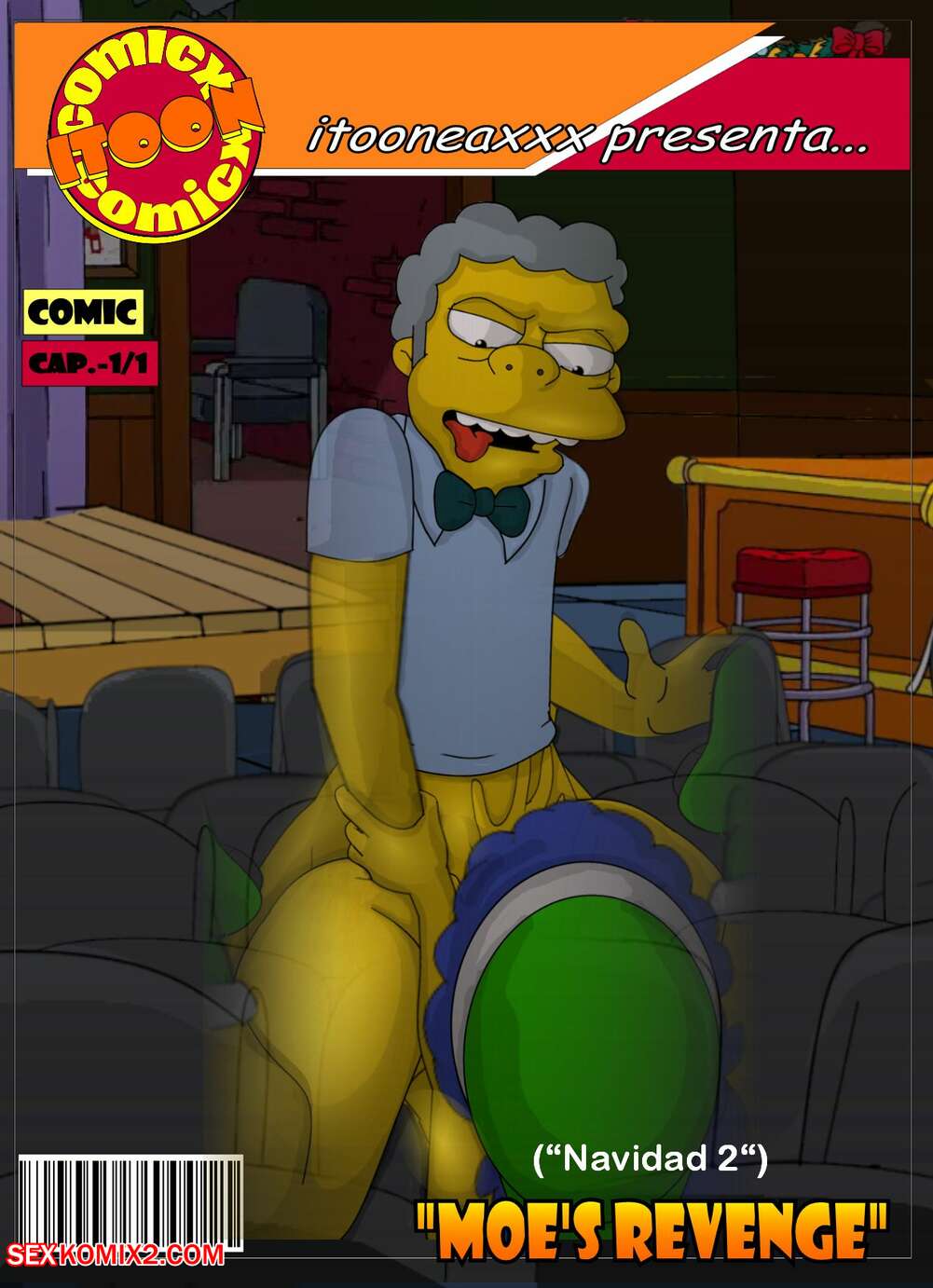 Porn comic Simpsons Comics. Navidad 2. IToonEAXXX.
