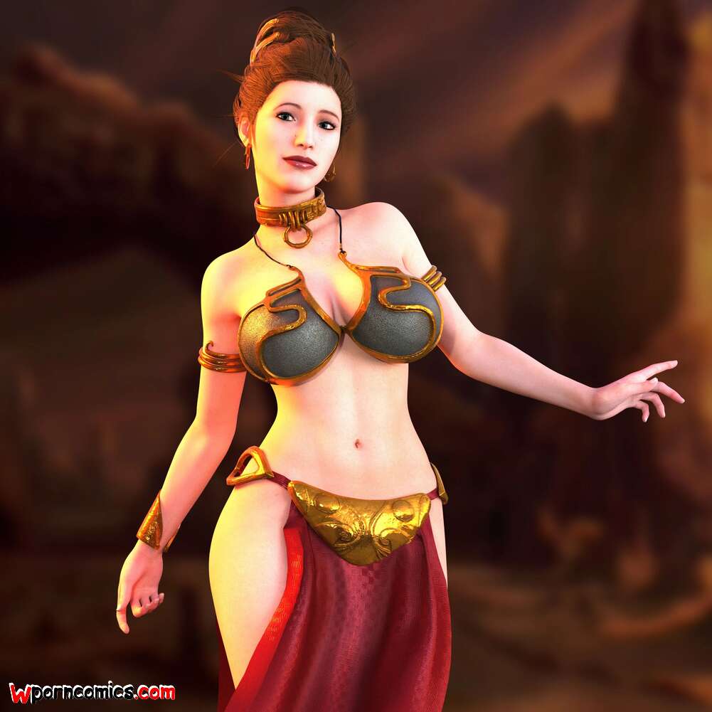 Porn comic Slave Leia. Star Wars. NordFantasy.