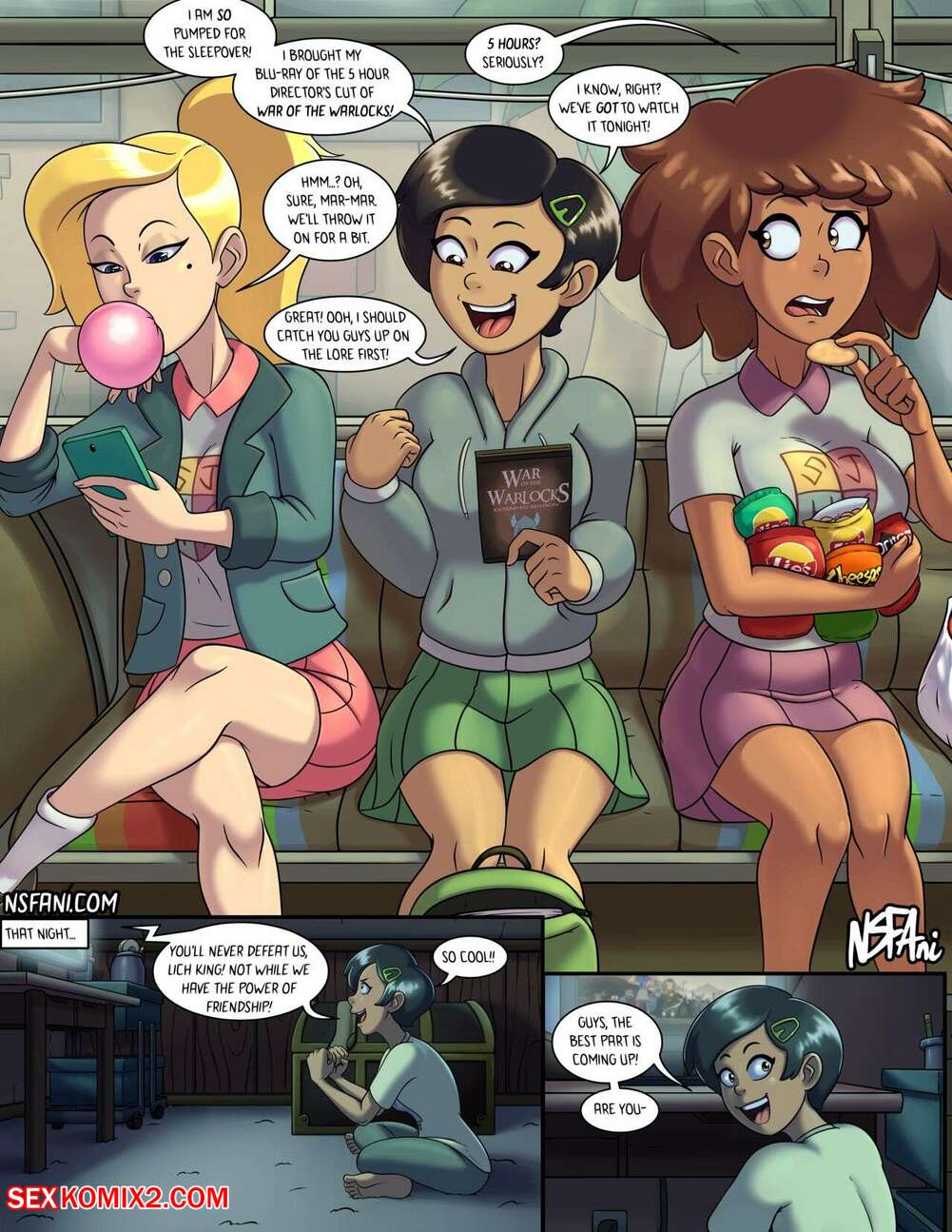 Porn comic Somnophibia. Amphibia. NSFAni