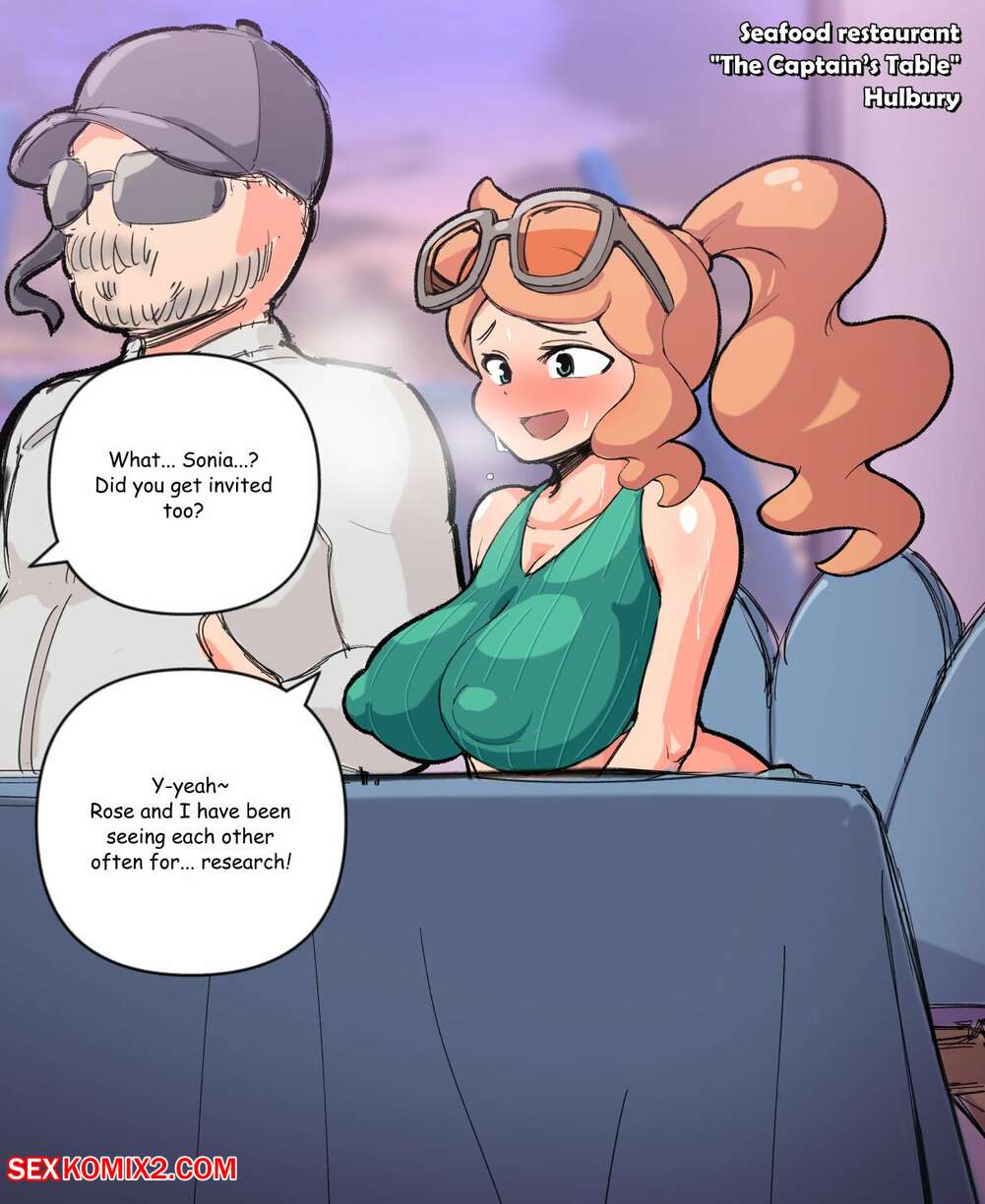 Porn comic Sonia. Woomochichi