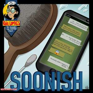 Porn comic Soonish. RhA 1981.