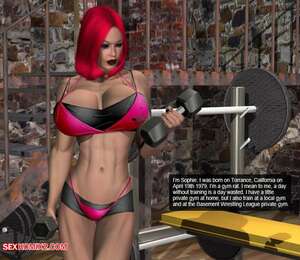 Porn comic Sophie InThe Gym. BAXS