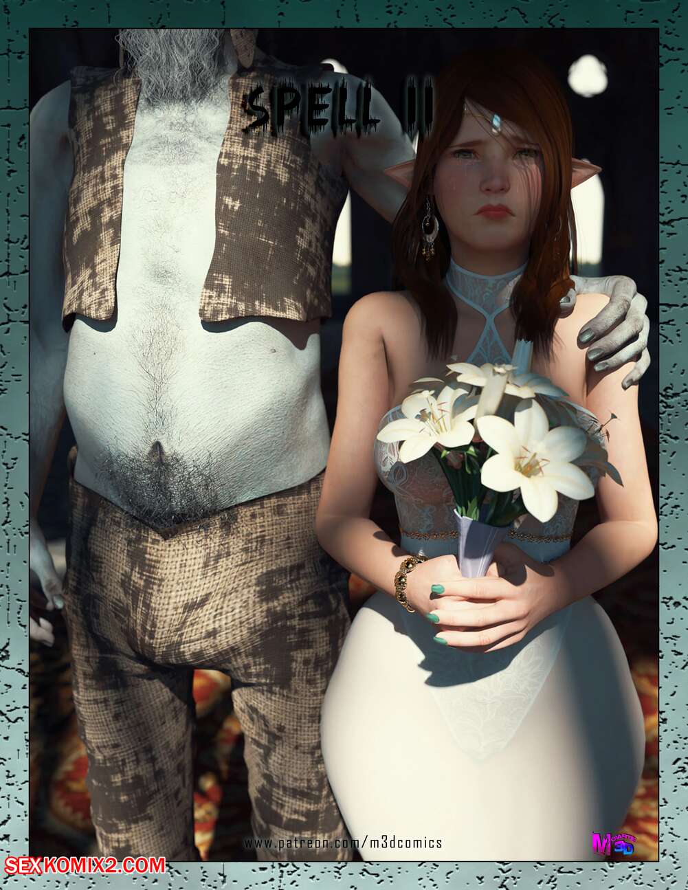 Porn comic Spell. Chapter 2. Moiarte3D.