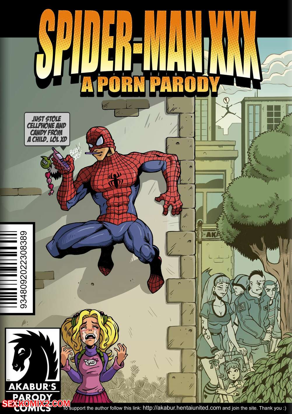 Porn comic SpiderAsshole & Gryffindor Points. Chapter 1. SpiderMan. Akabur.
