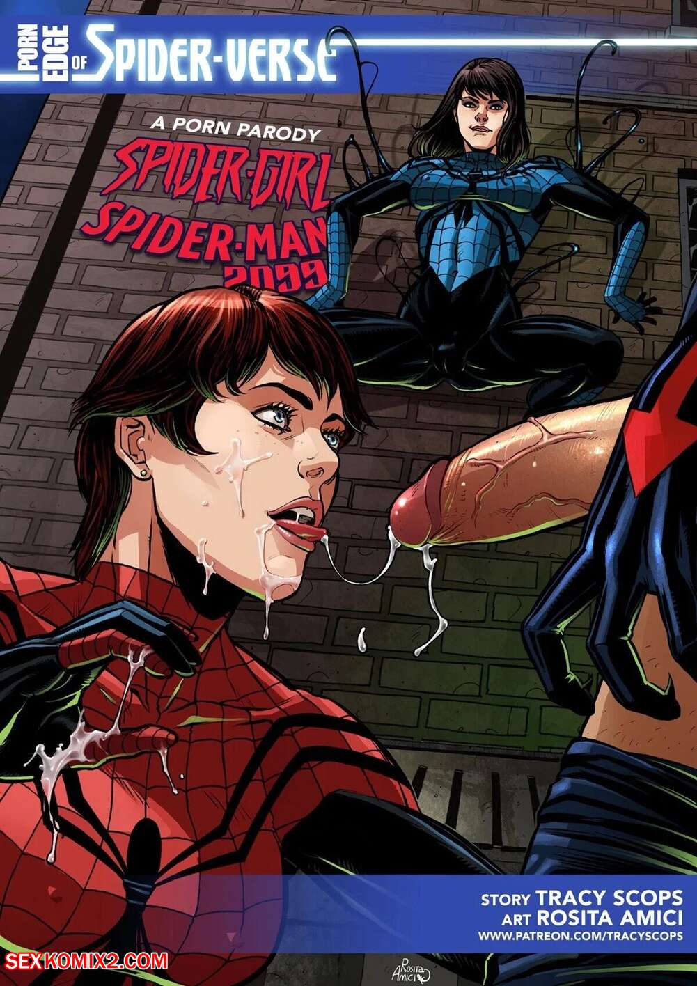 Porn comic SpiderMan 2099. Tracy Scops