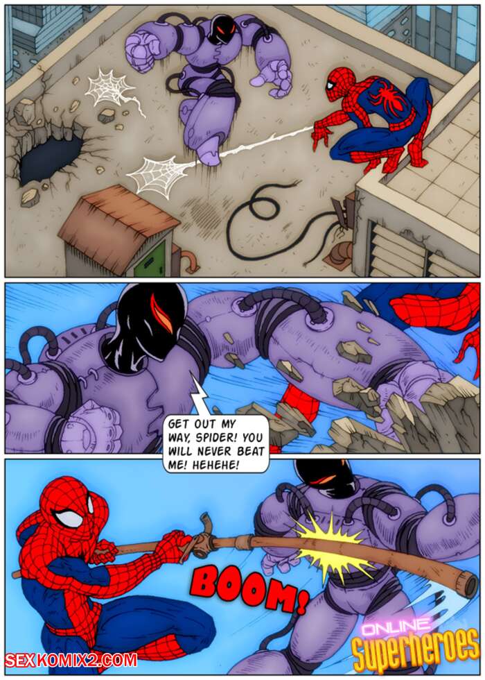 Porn comic Spiderman Fucks. Online Superheroes.