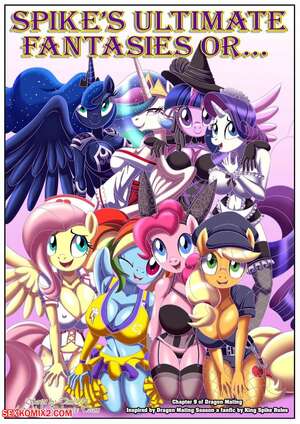 Porn comic Spikes Ultimate Fantasies or The Dragon Kings Harem. Palcomix
