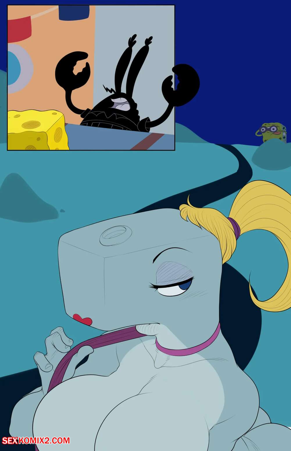 Porn comic Spongebob Squarepants. Cancelled Pearl Comic. Detnox.