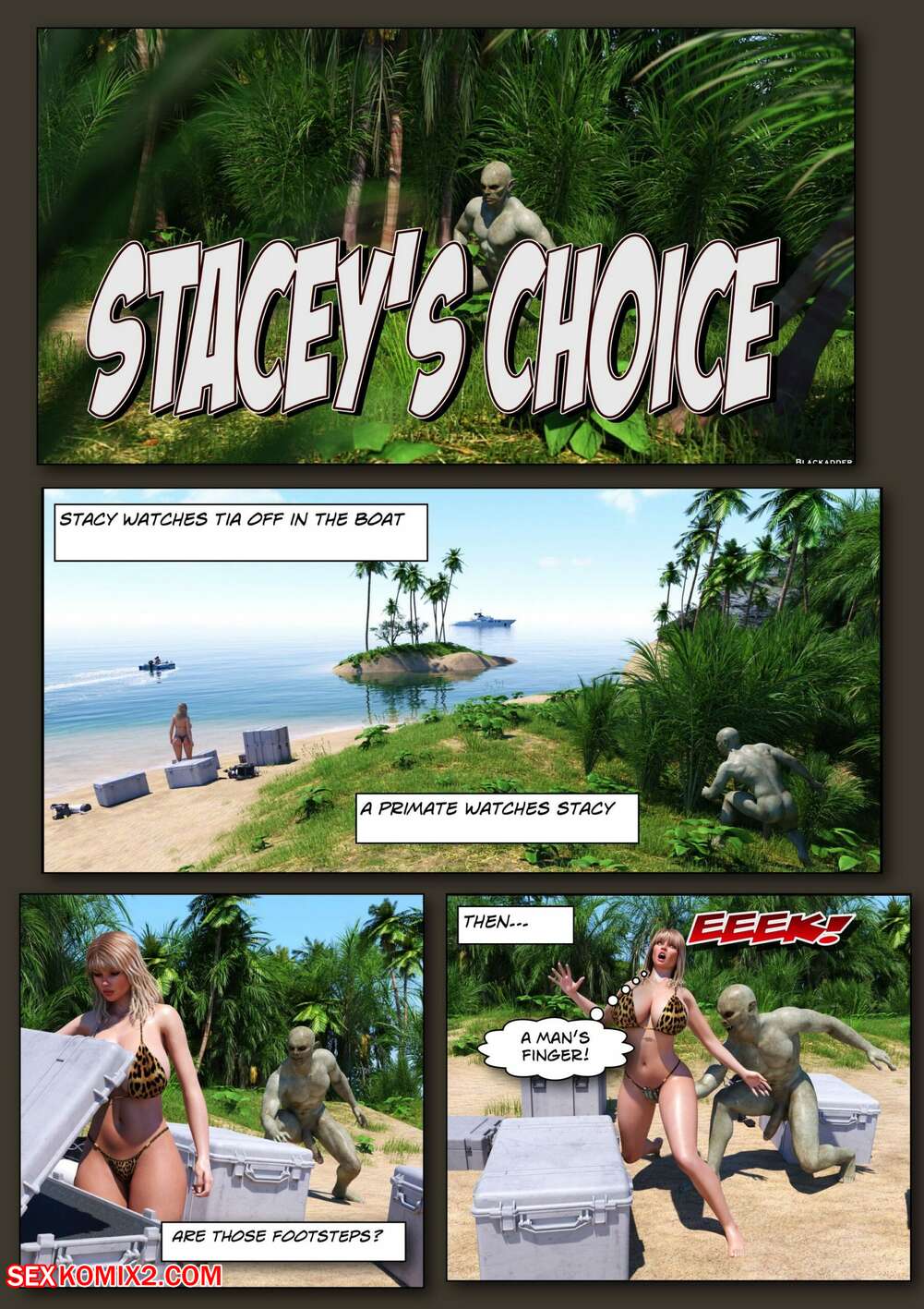 Porn comic Staceys Choice. Blackadder