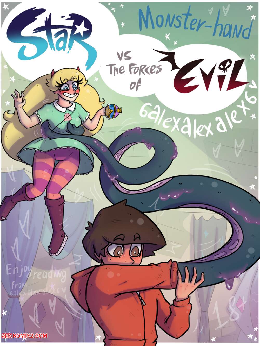 Porn comic Star vs. the Forces of Evil. Monster Hand. 6alexalexalex6. sexkomix2.com.