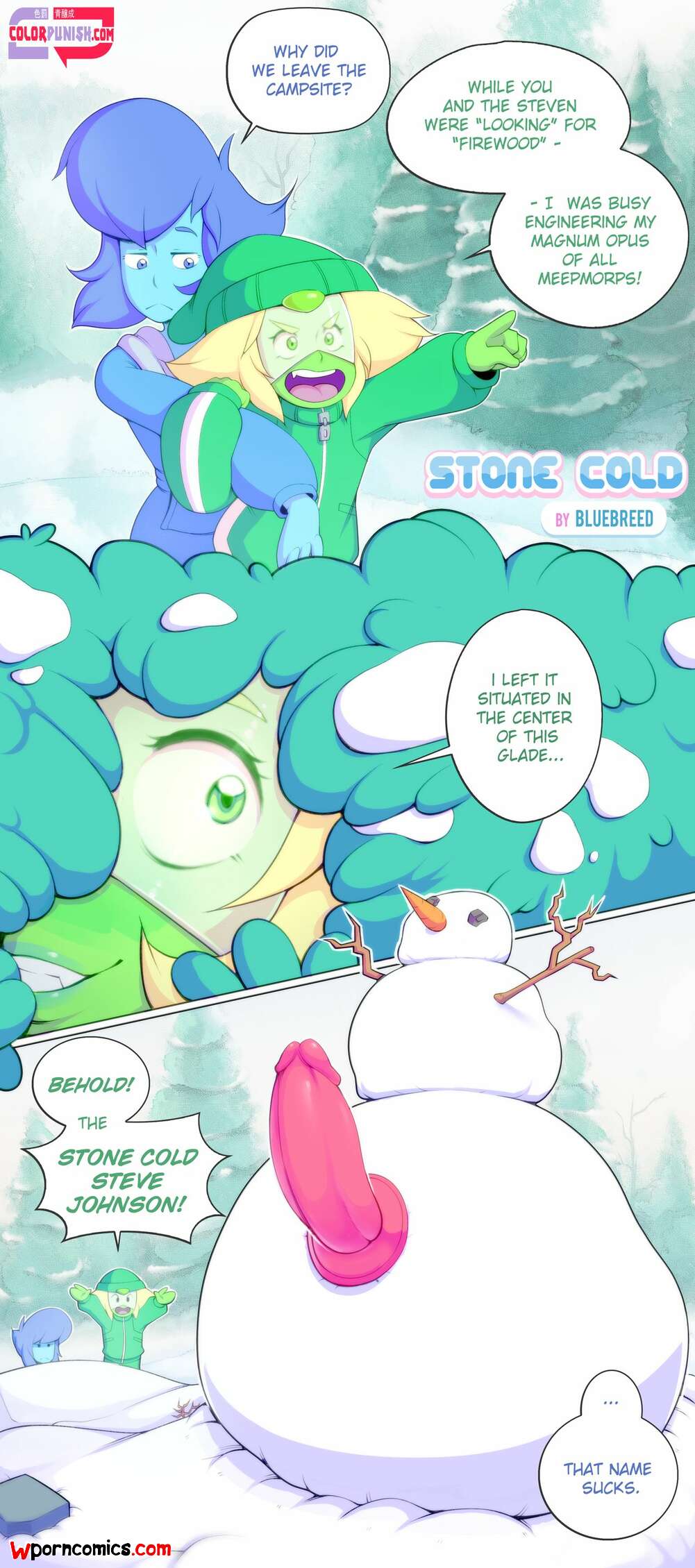 Porn comic Stone Cold. BlueBreed