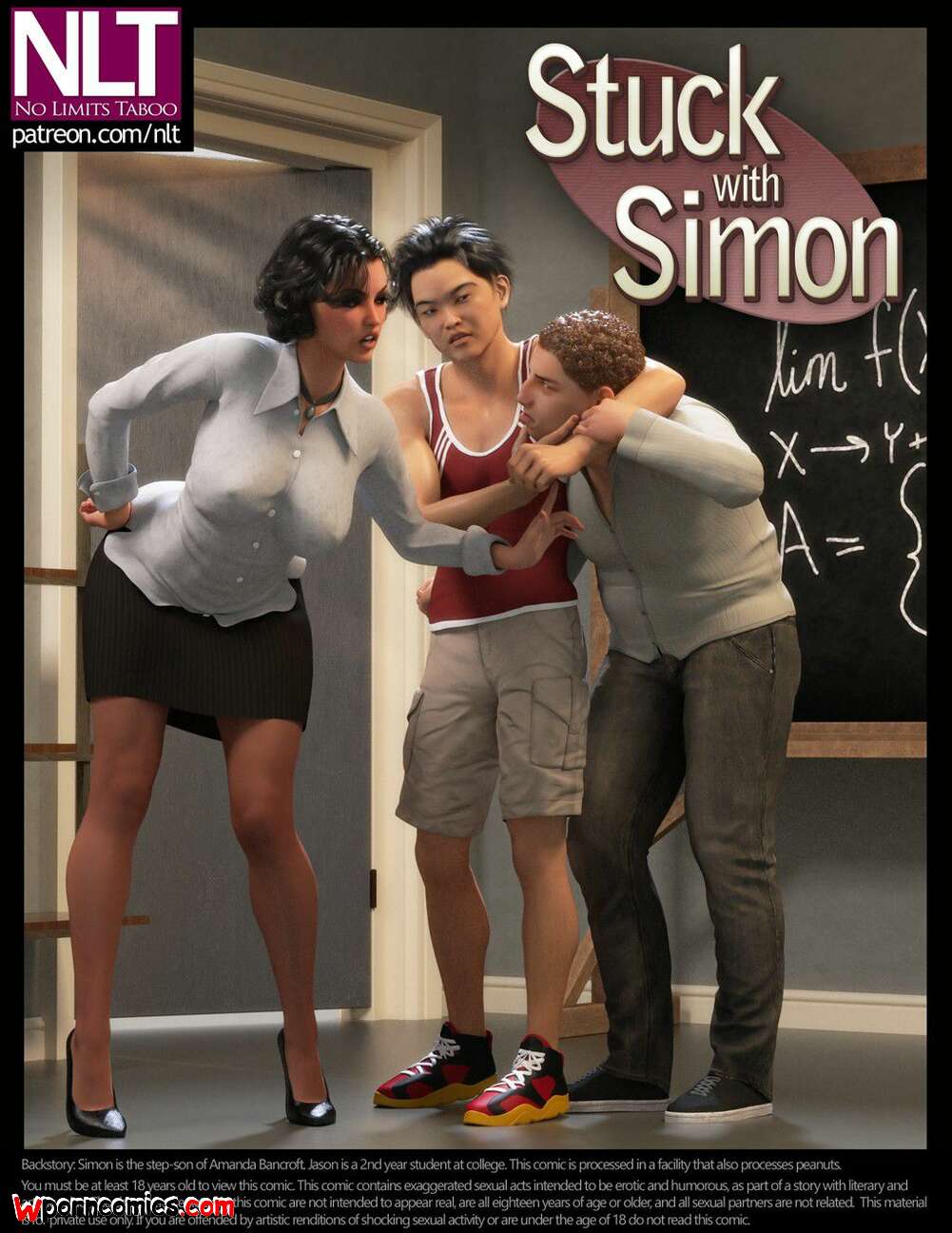 Porn comic Stuck With Simon. Chapter 1. NLT Media.