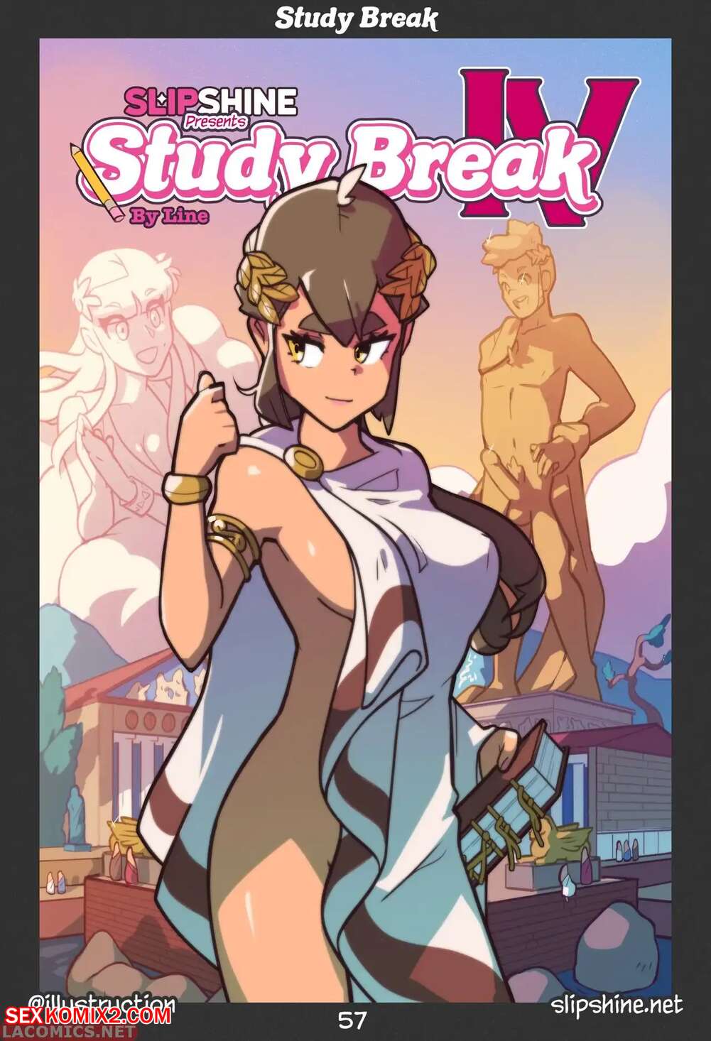 Porn comic Study Braek 4. Line