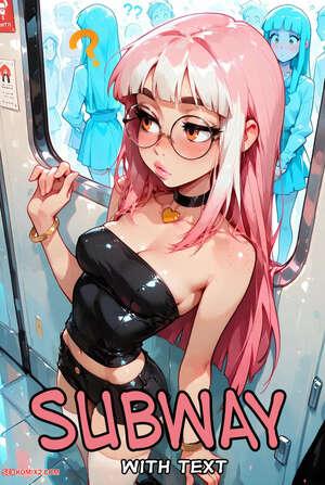 Porn comic Subway. Exclusive with text. ZloyMF