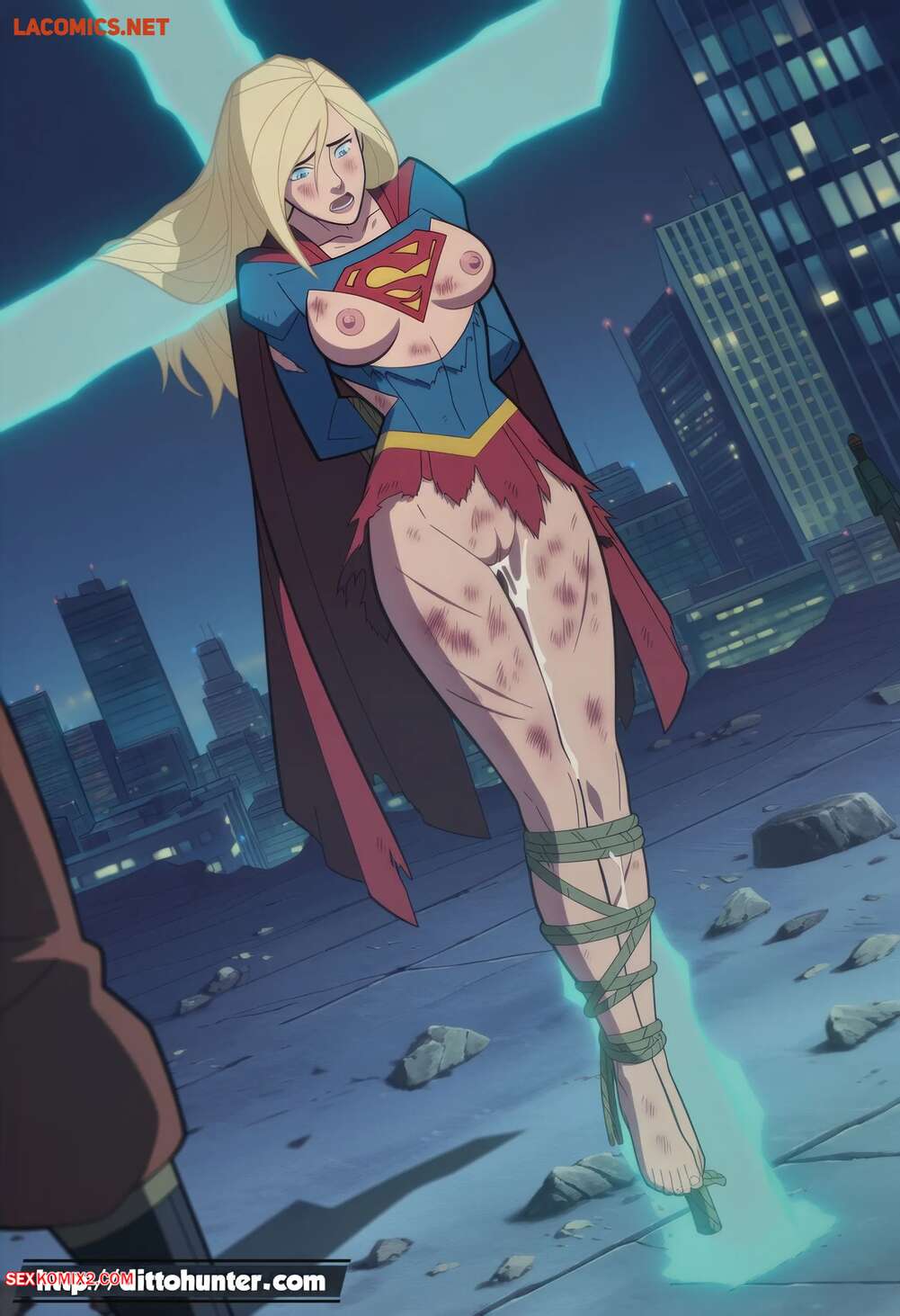 Porn comic Supergirl. DC Comics. Monster Horde Overwhelms Her Holes. Ditto Seeker