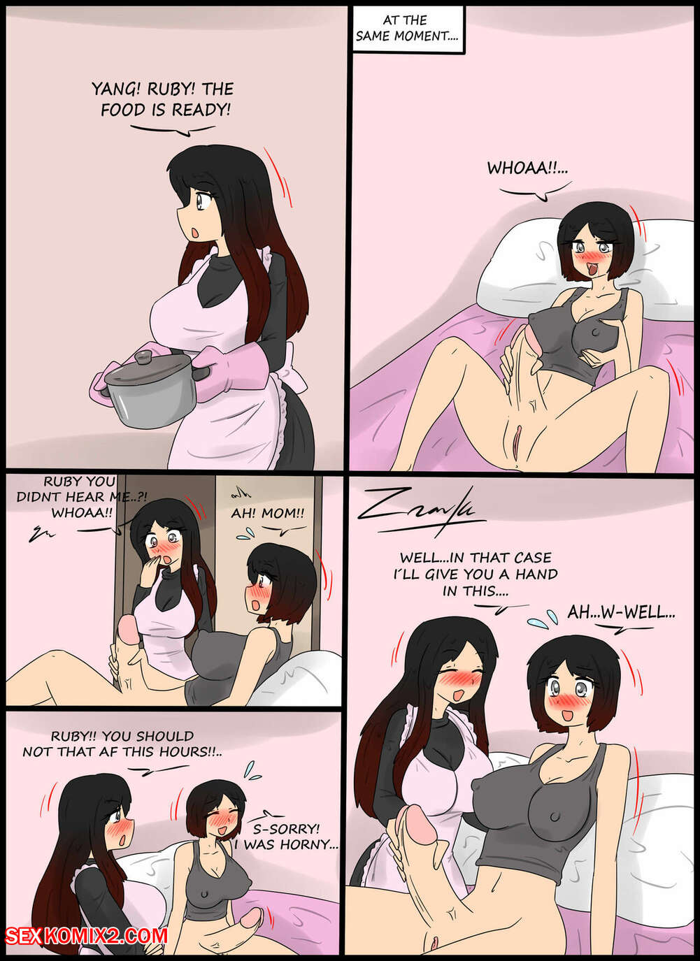 Porn comic Sweet Home. Rwby. Zronku.