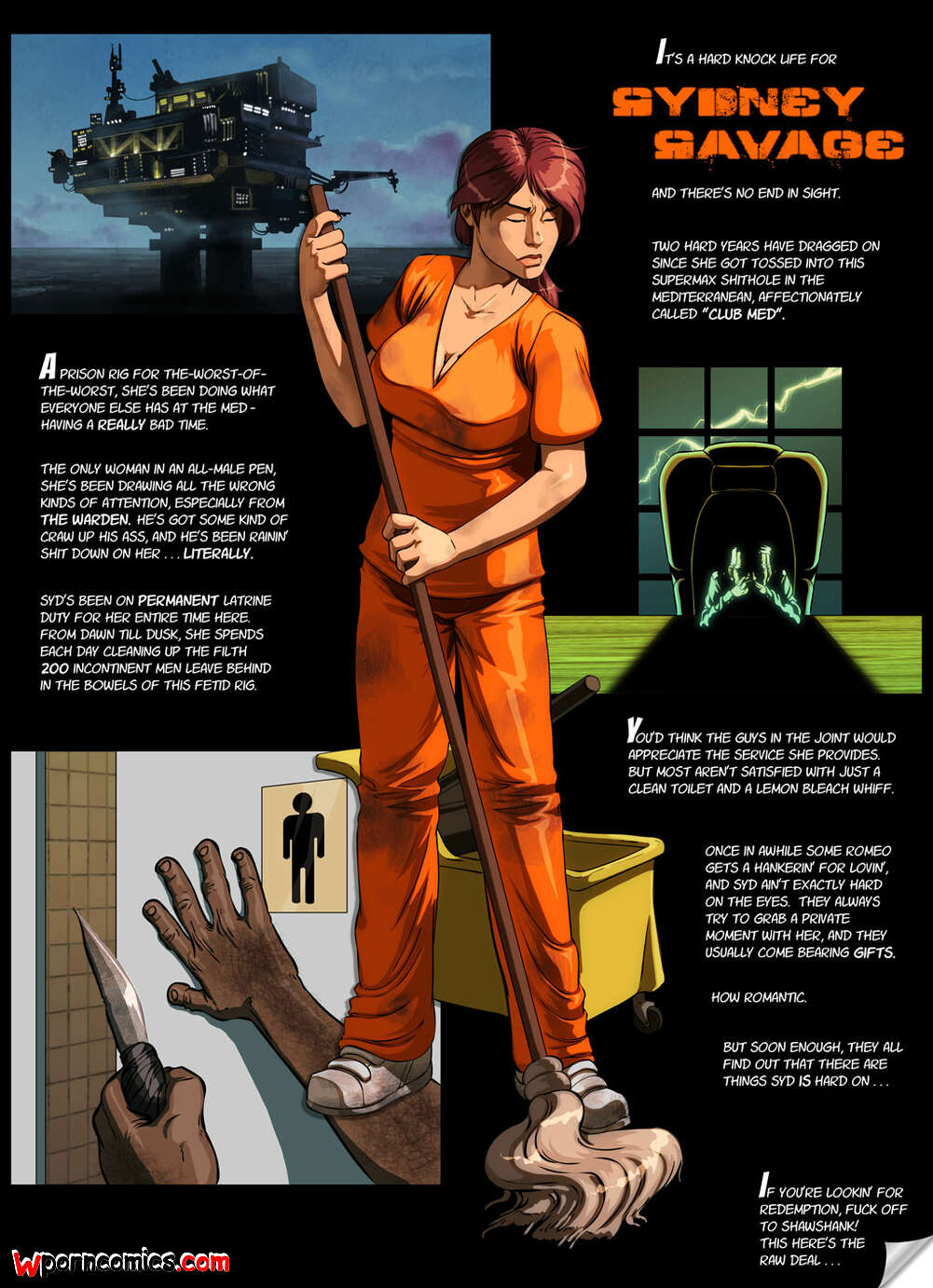 Porn comic Sydney Savage