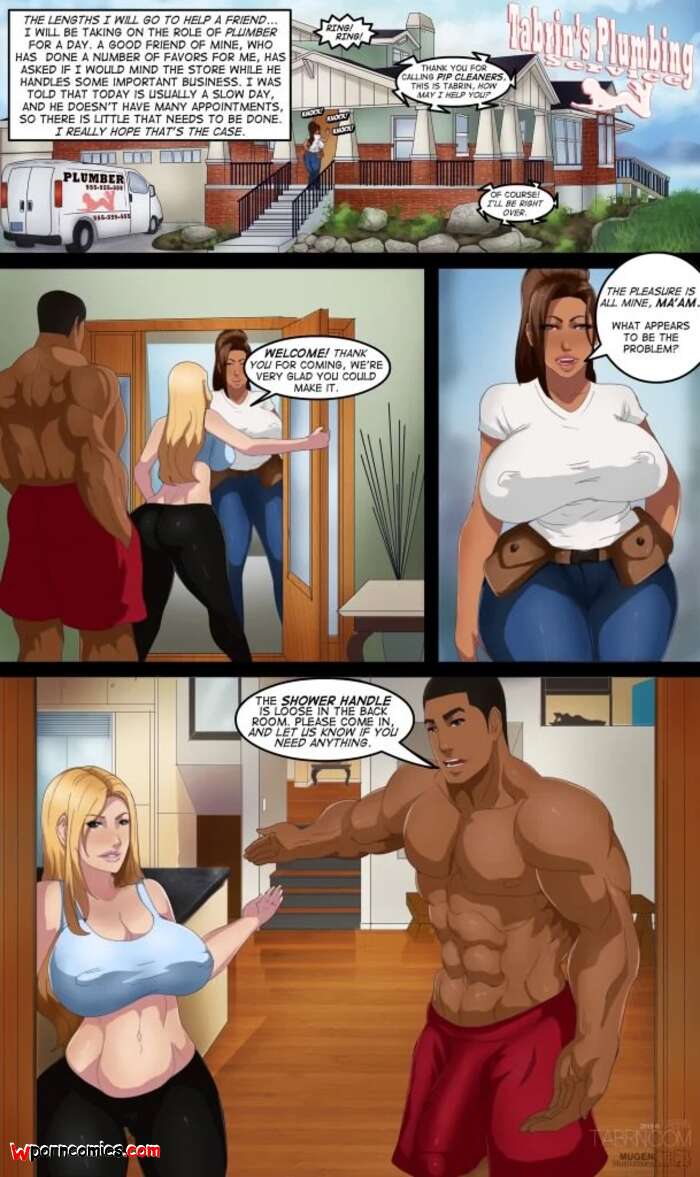 Porn comic Tabrins Plumbing Service. Chapter 1. Jay Marvel.