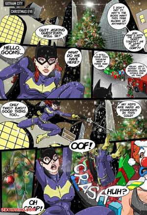Porn comic Tales of Injustice. Batgirls Christmas