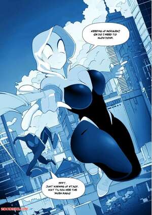 Porn comic Tangled Passions. Spider Man. Bojerry