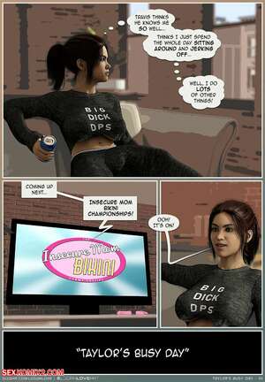 Porn comic Taylors Busy Day. Loganlove