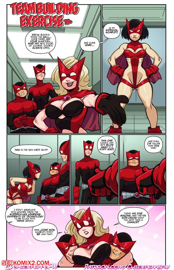 Porn comic Team Building Exercise. Chickpea