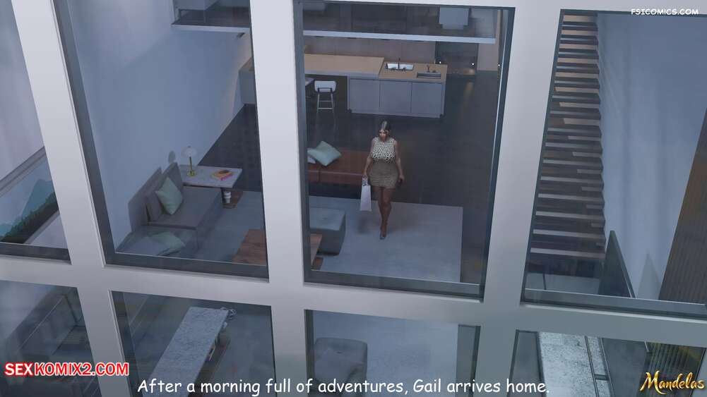 Porn comic The Adventures of Gail. Chapter 13. Mandelas