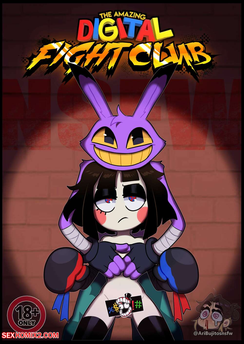 Porn comic The Amazing Digital Fight Club. The Amazing Digital Circus. Aricueva