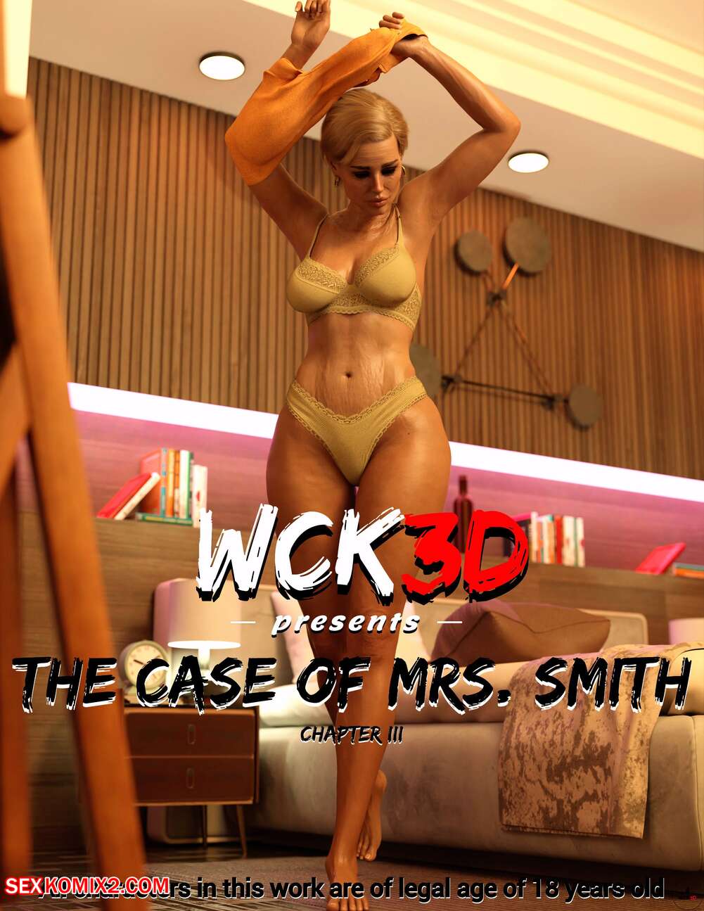 Porn comic The Case Of Mrs. Smith. Chapter 3. WCK3D