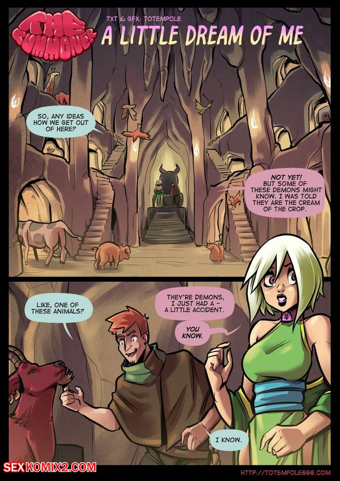 Porn comic The Cummoner 25. Little Dream of Me