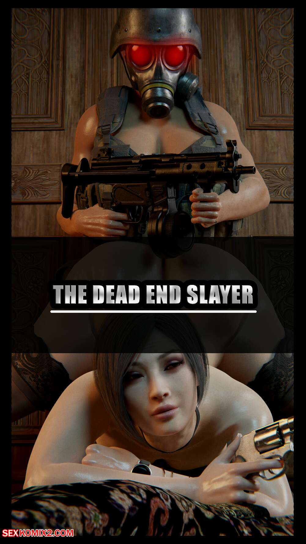 Porn comic The Dead End Slayer. Invdia3D.