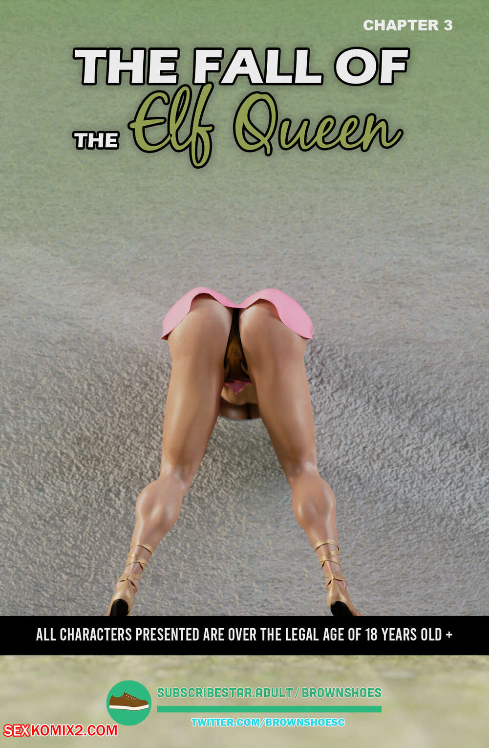 Porn comic The Fall Of The Elf Queen. Chapter 3. Brown Shoes