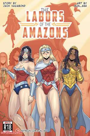 Porn comic The Labors of the Amazons. Run 666