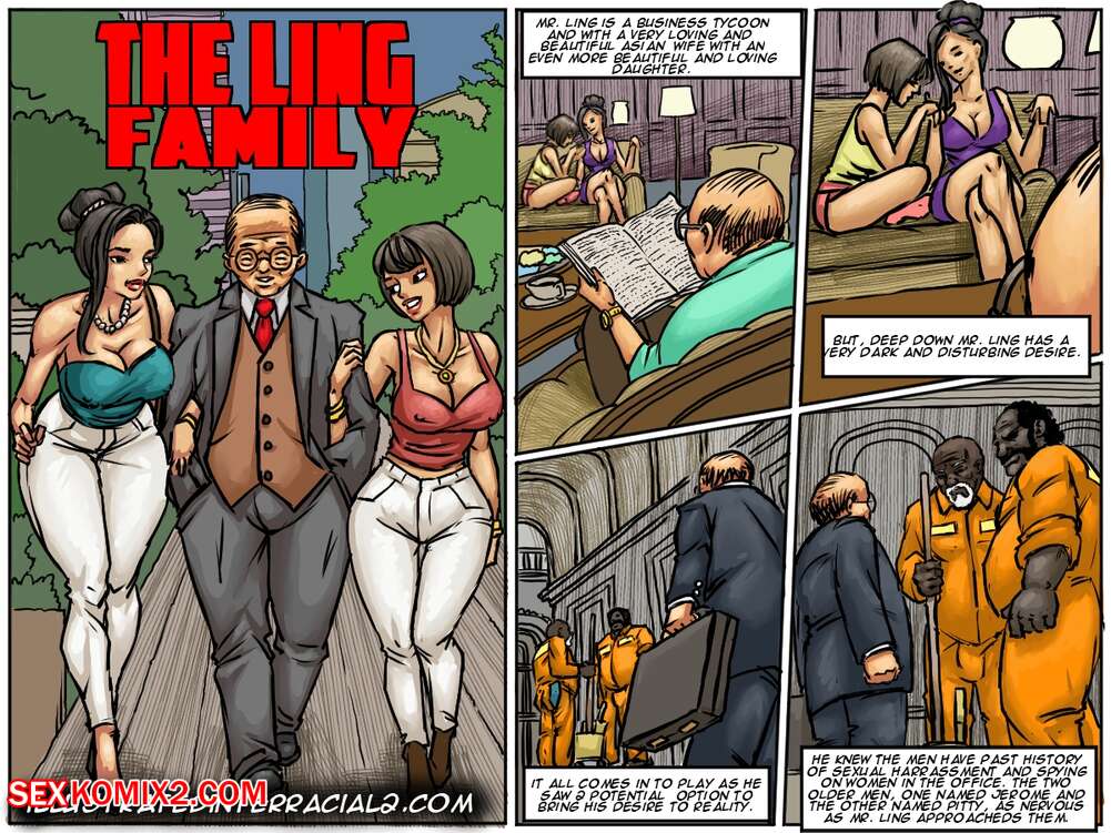 Porn comic The Ling Family. Illustratedinterracial
