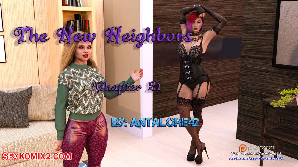 Porn comic The New Neighbors. Chapter 21. Antalore42