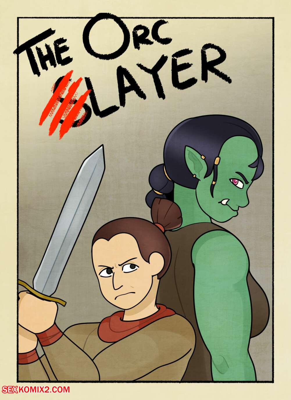 Porn comic The Orc Slayer. Chapter 1. DeadEndDraws.