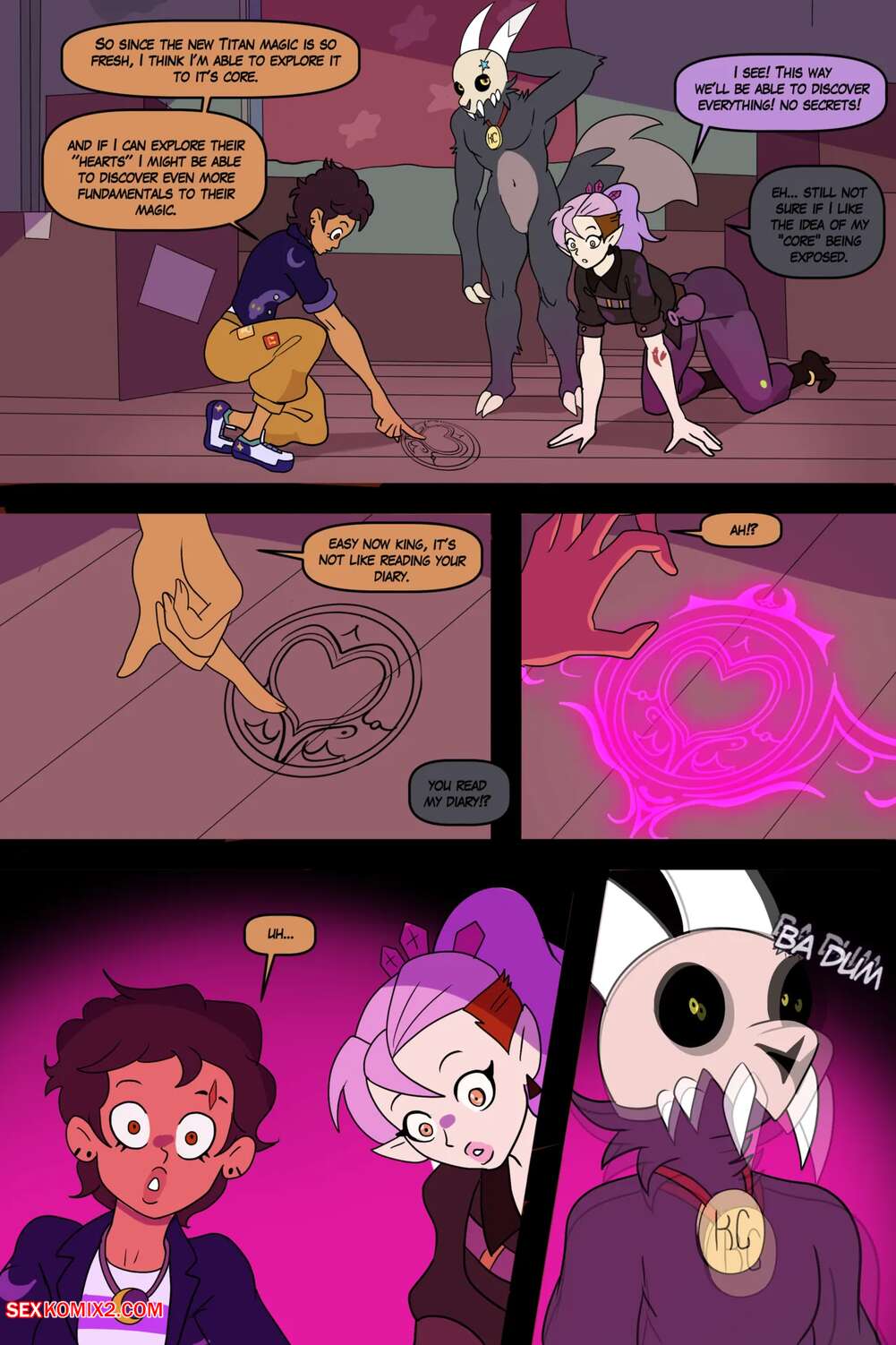 Porn comic The Owl Hoes. Annon