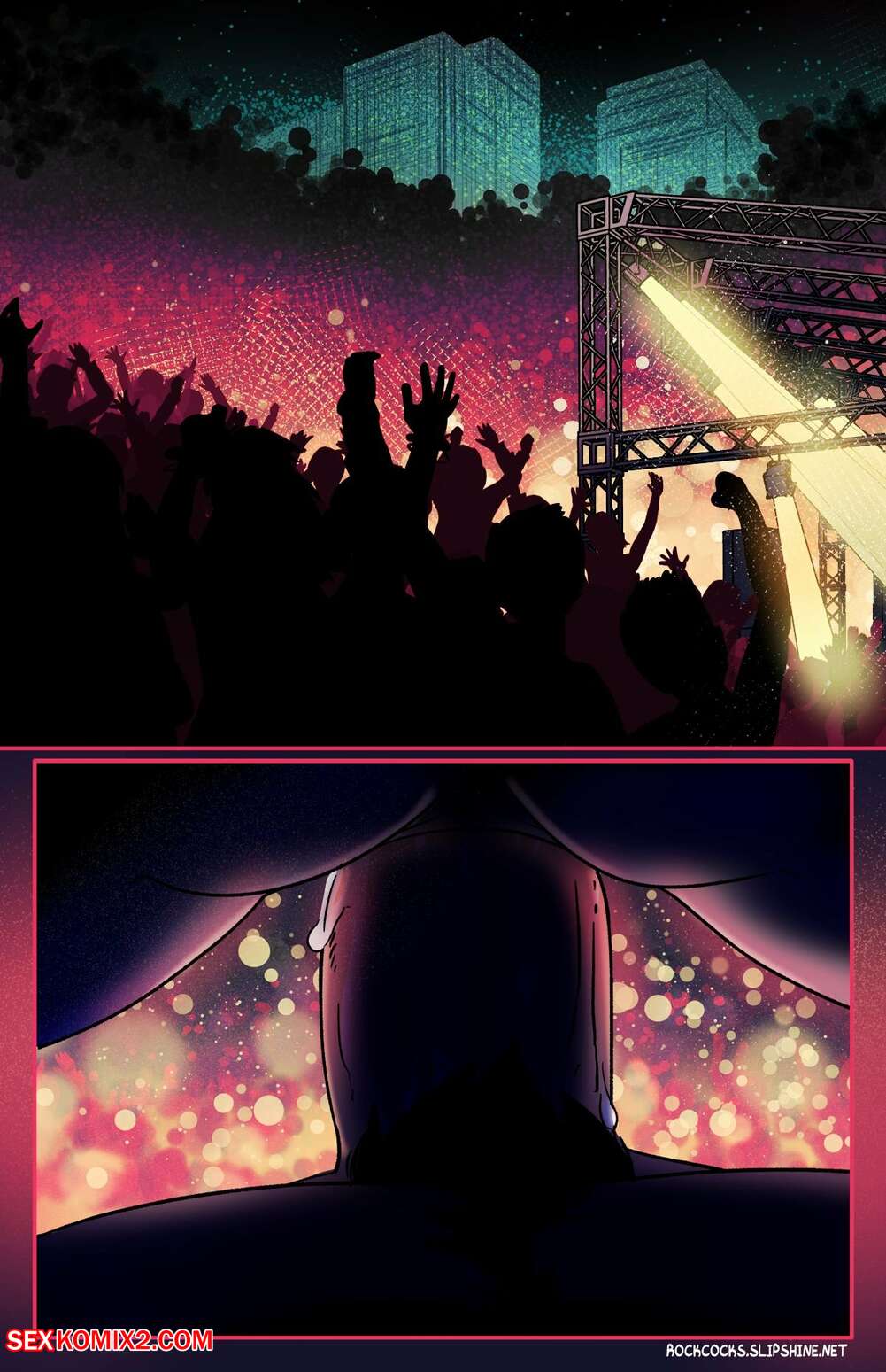 Porn comic The Rock Cocks. Chapter 17. Leslie Brown.