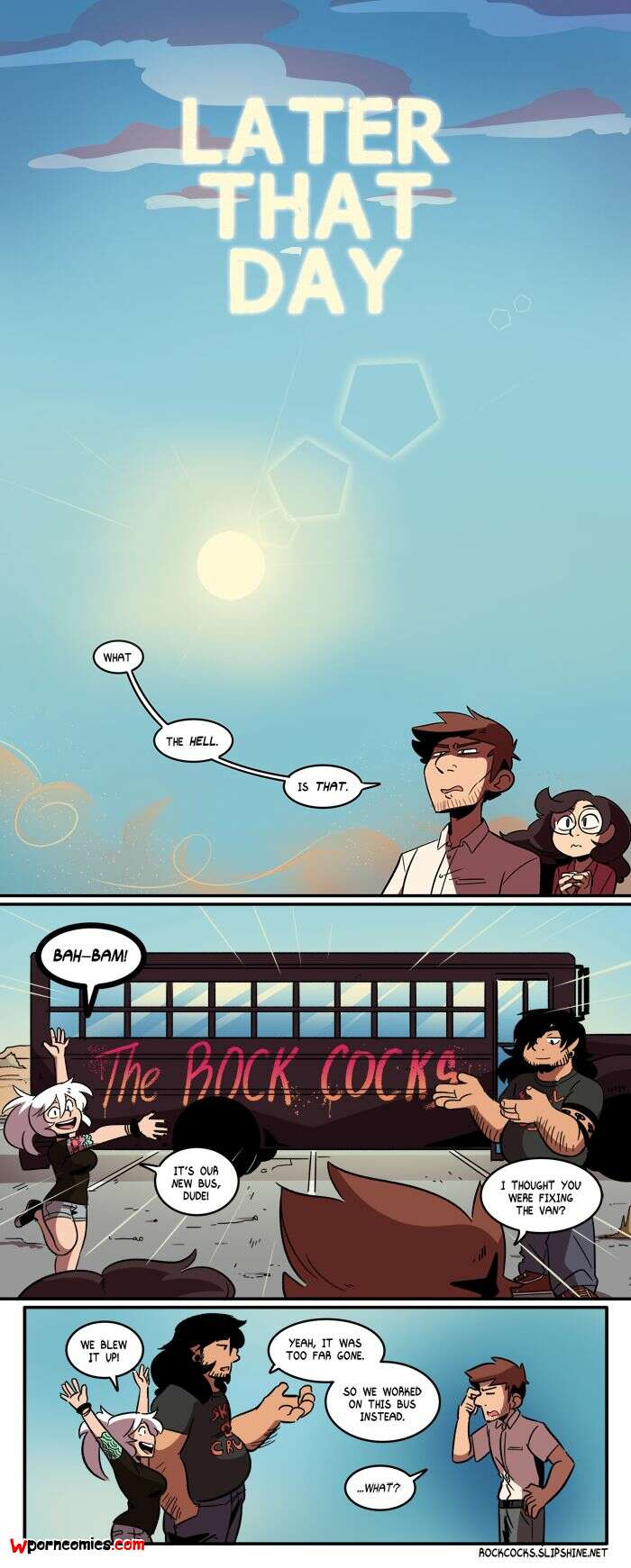 Porn comic The Rocks Cocks. Chapter 9. Leslie Brown.
