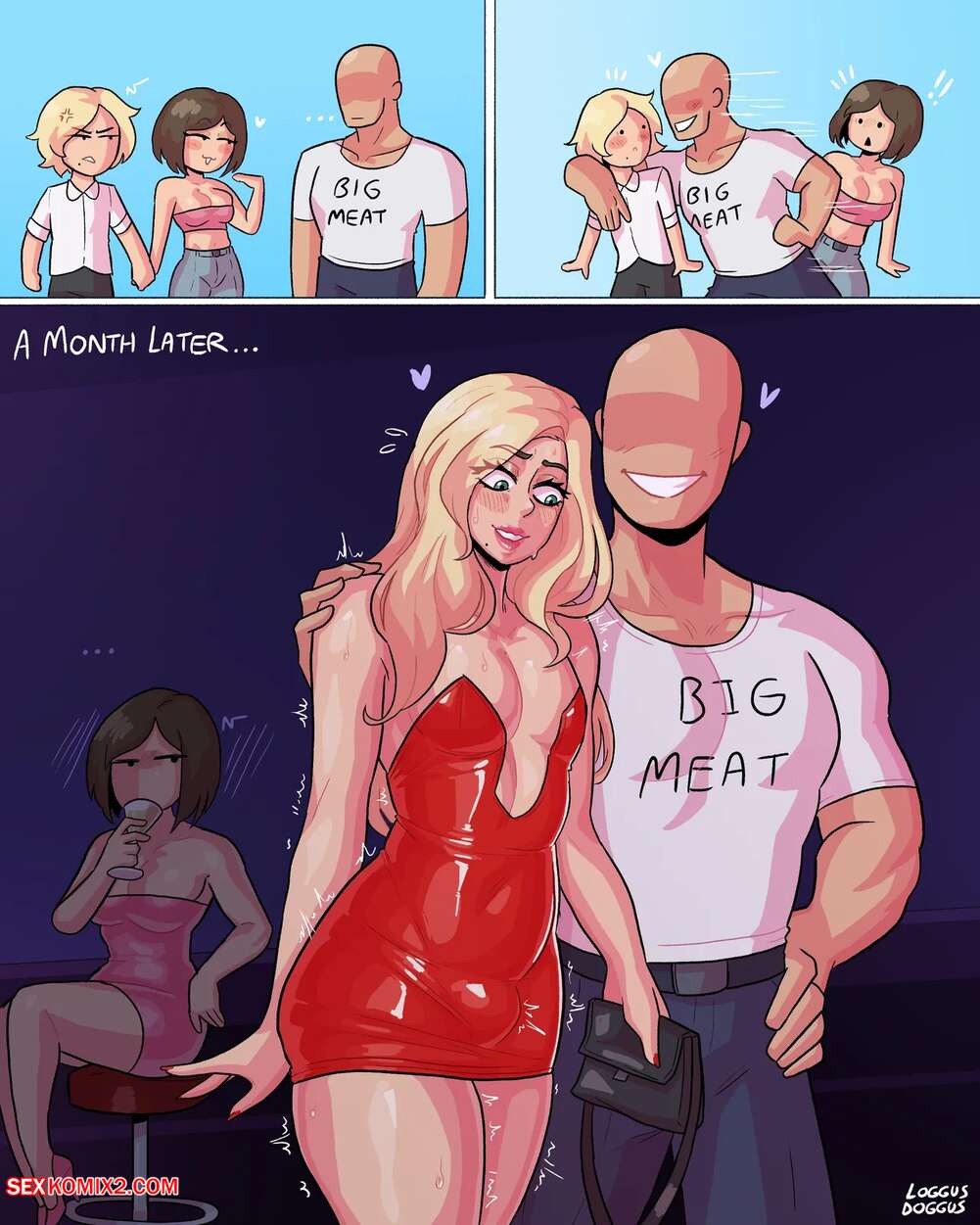 Porn comic The Saga of Big Meat. Loggus Doggus.