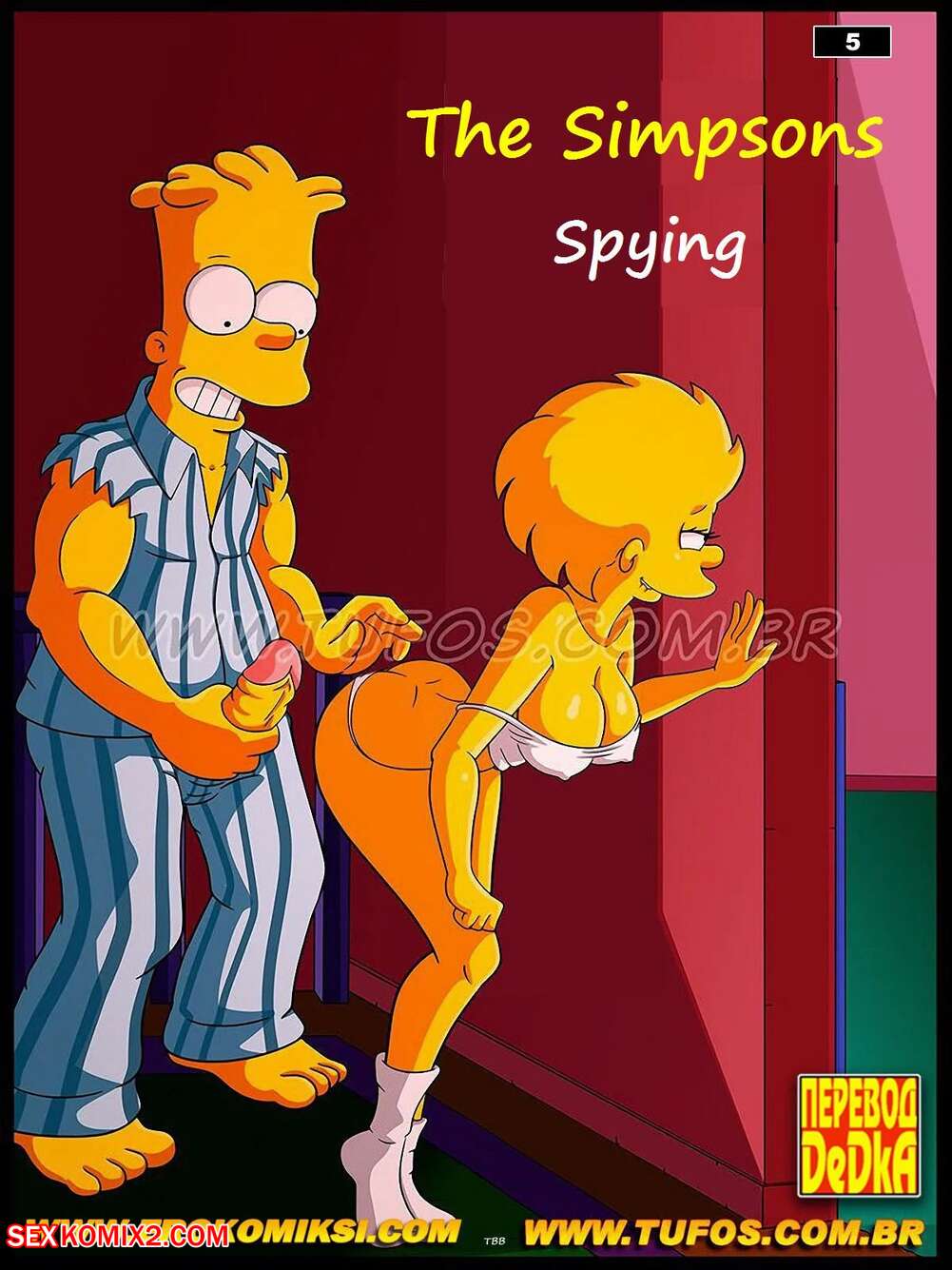 Porn comic The Simpsons. Chapter 5. The Simpsons. WC TF.