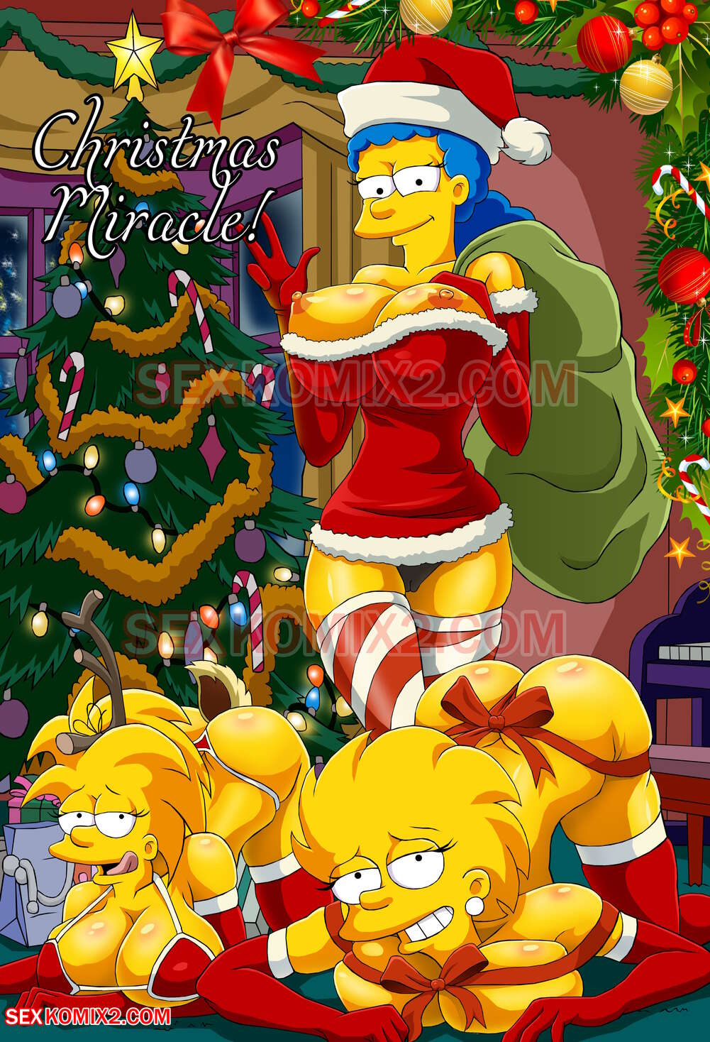 😈 Porn comic The Simpsons. Christmas Miracle. by sexkomix2.com ...