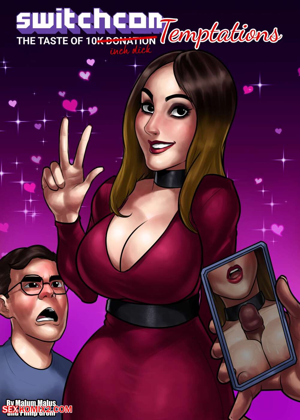Porn comic The Taste Of 10 Inch Dick. Switchcon Temptations
