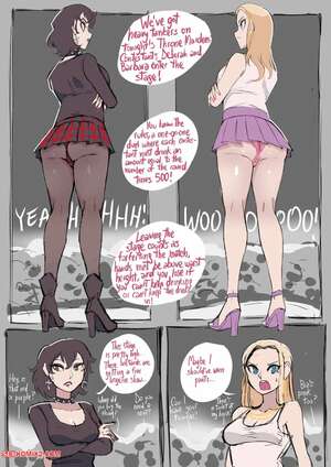 Porn comic Throne Maiden. Deborah vs Barbara. Biku