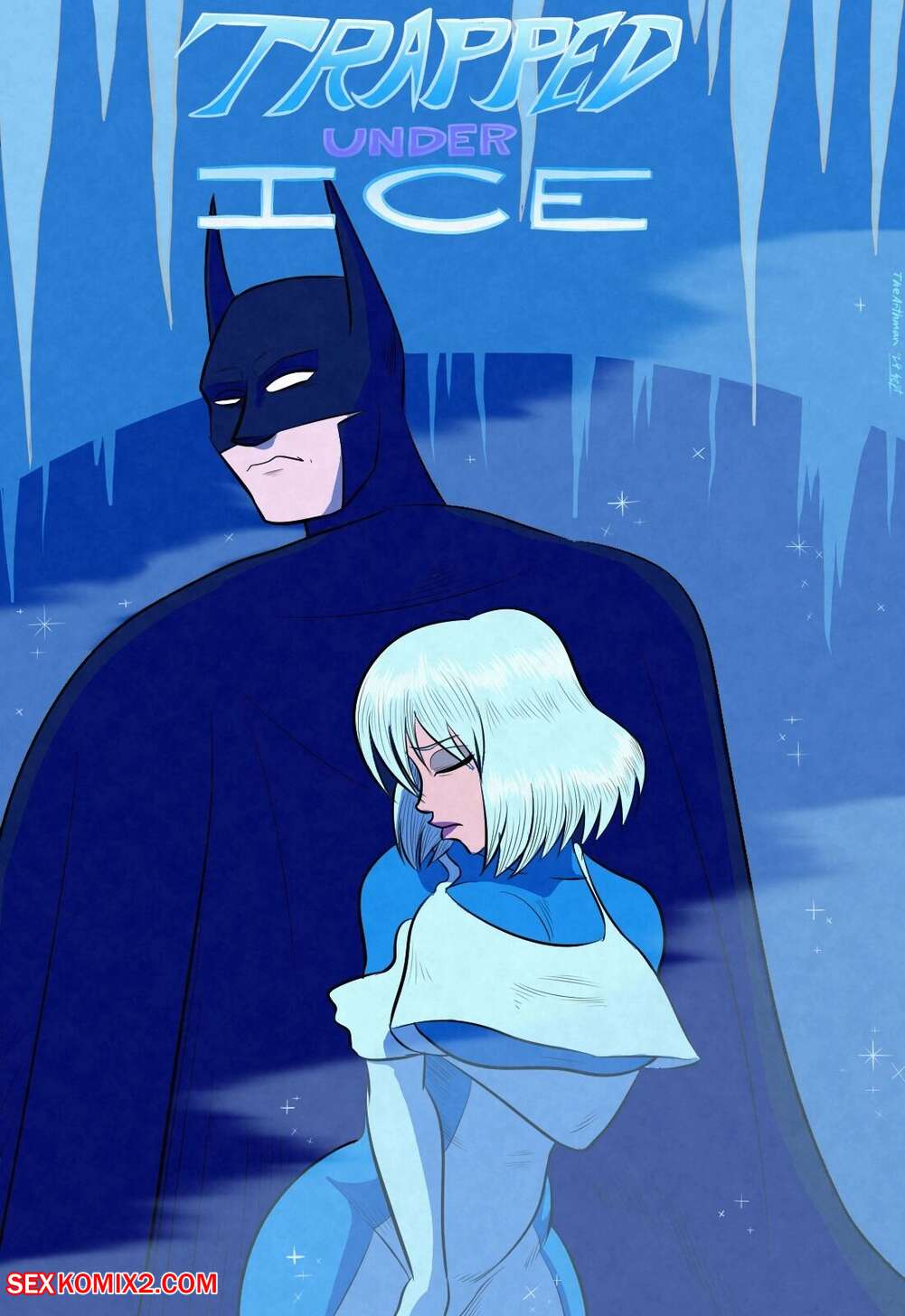 Porn comic Trapped Under Ice. Batman.The Arthman